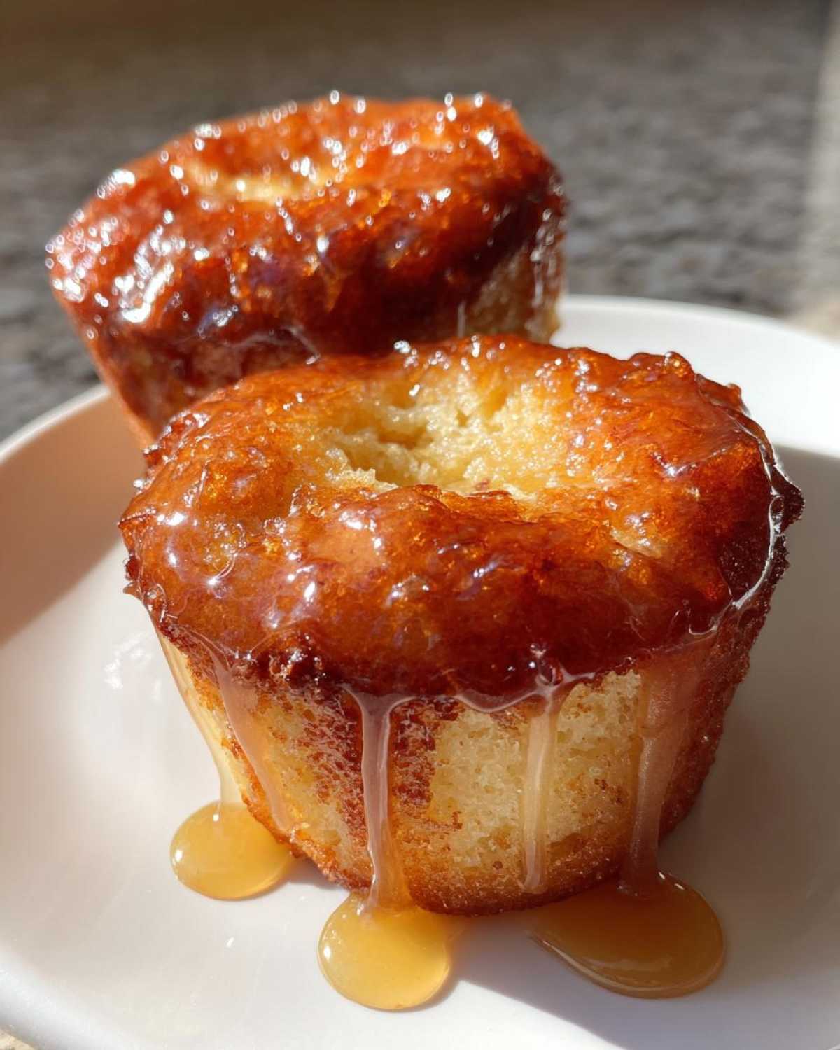 Maple Glazed Donut Muffins - detail 3