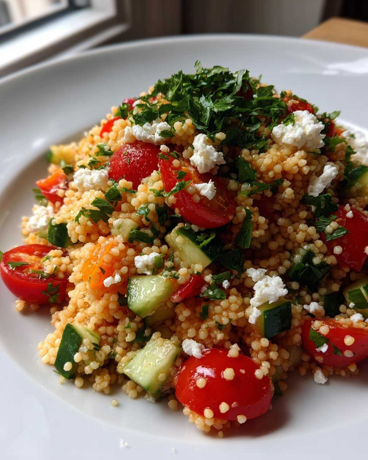 Mediterranean Couscous Salad - detail 1