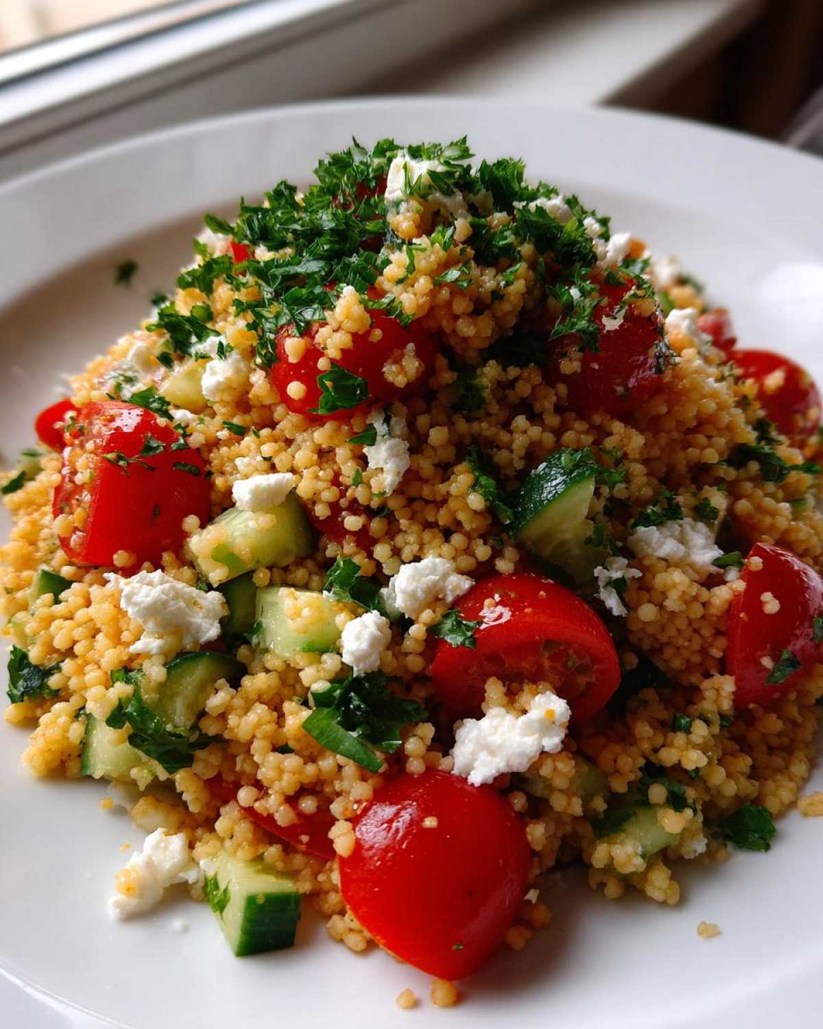 Mediterranean Couscous Salad - detail 2
