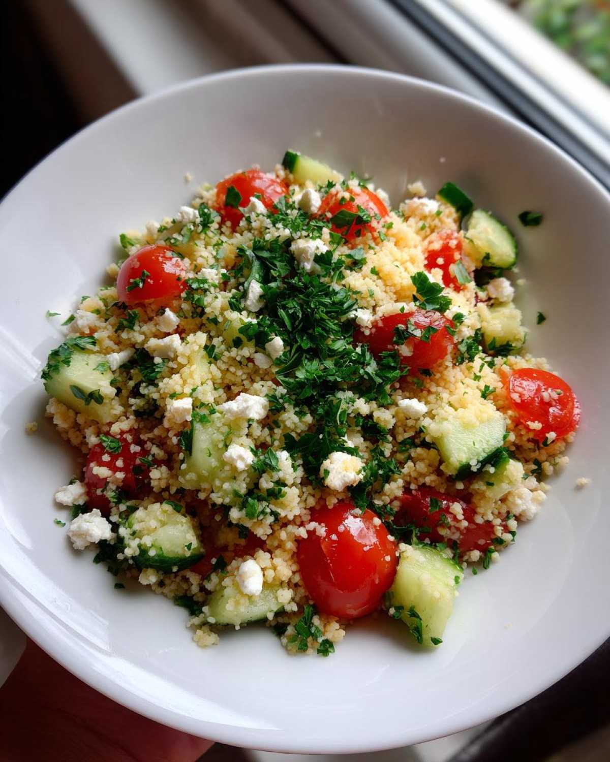 Mediterranean Couscous Salad - detail 3