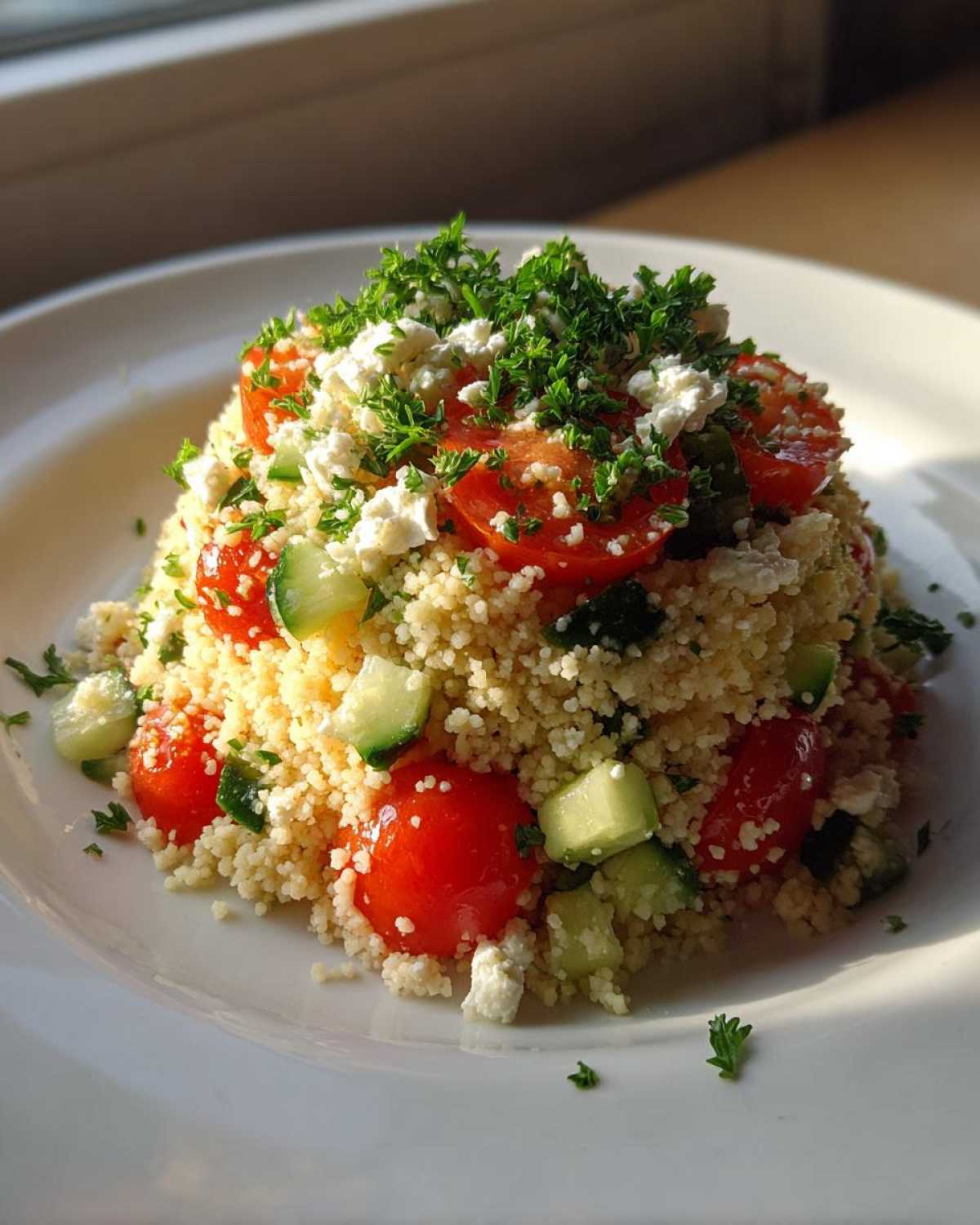 Mediterranean Couscous Salad - detail 4