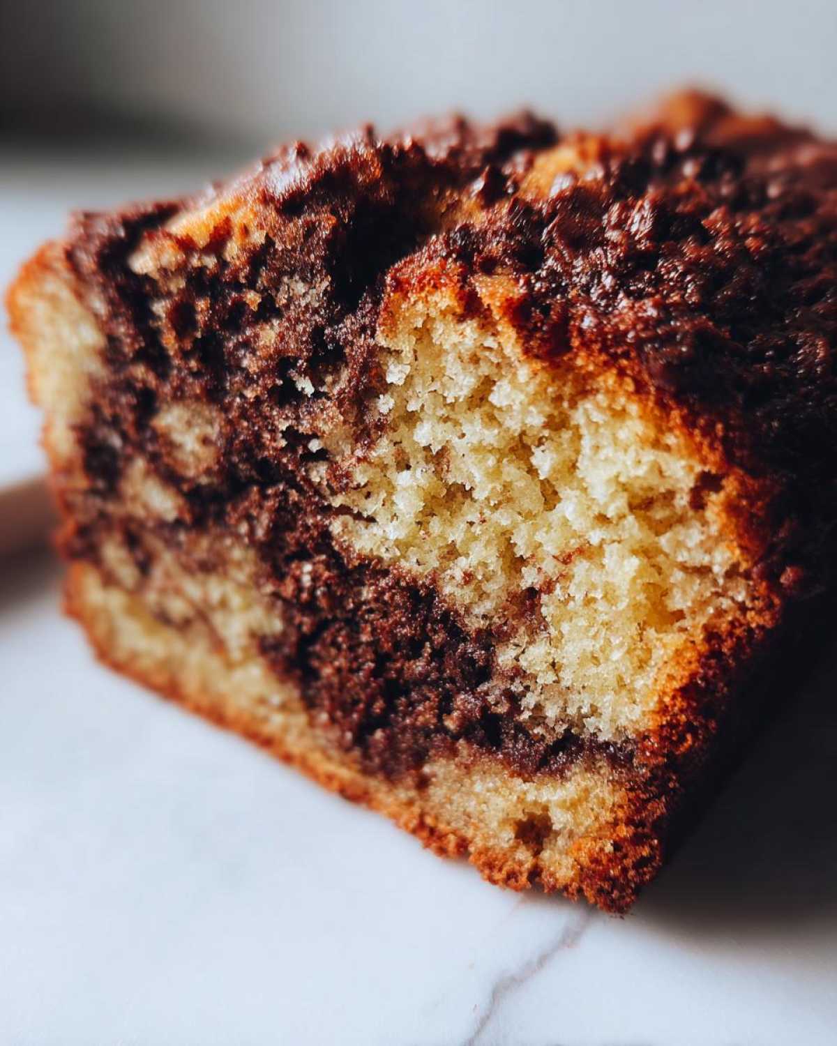 Mocha Swirl Banana Bread - detail 3