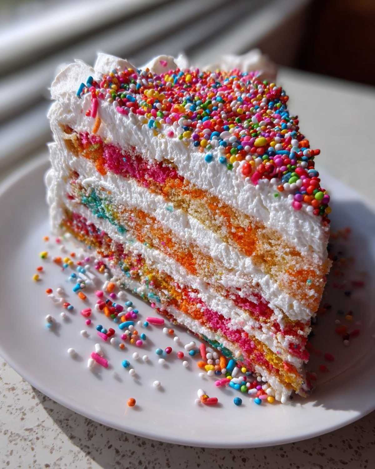 Neon Sprinkle Mess Cake - detail 3