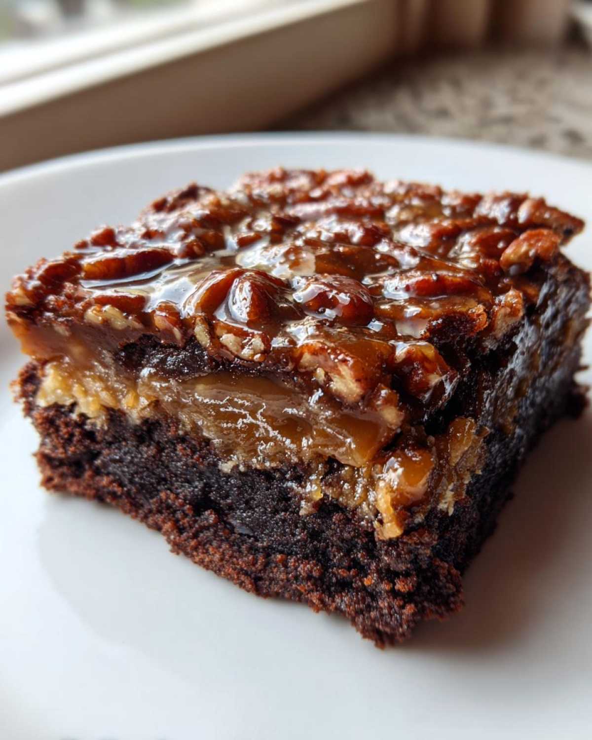 Pecan Pie Brownies - detail 3