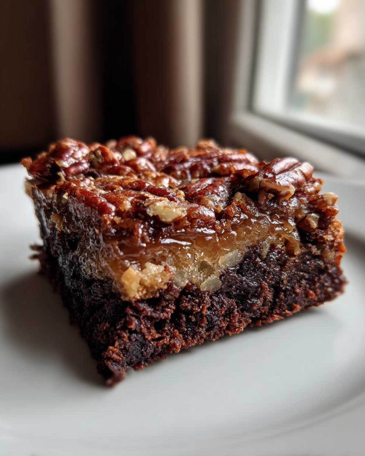 Pecan Pie Brownies - detail 4
