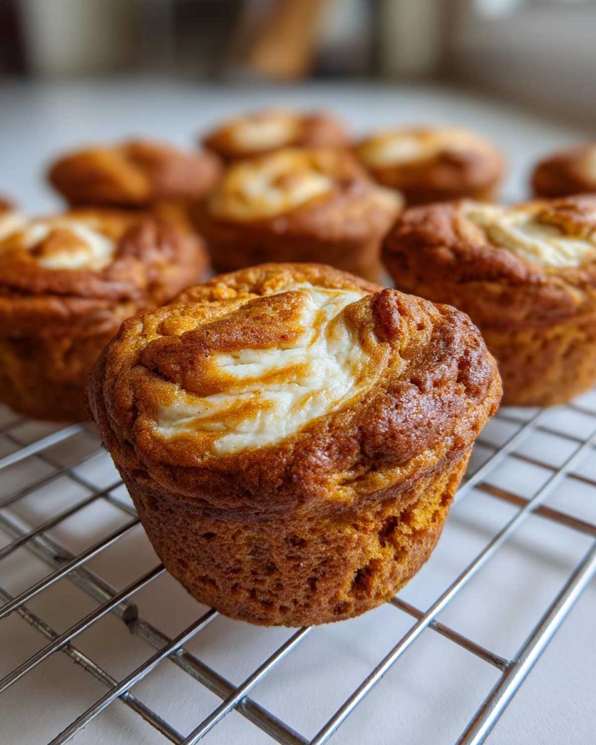 Pumpkin Cream Cheese Muffins - detail 2