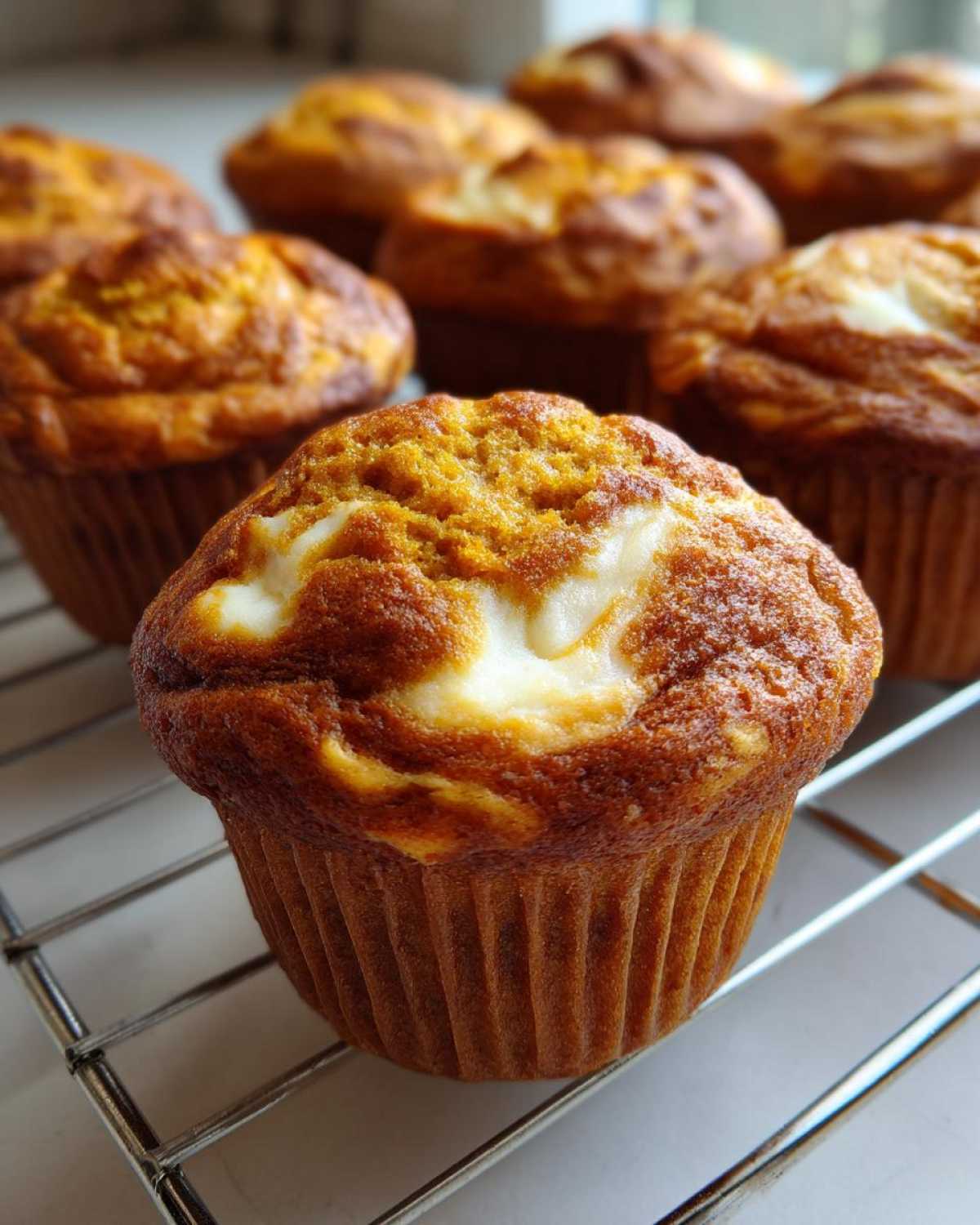 Pumpkin Cream Cheese Muffins - detail 3