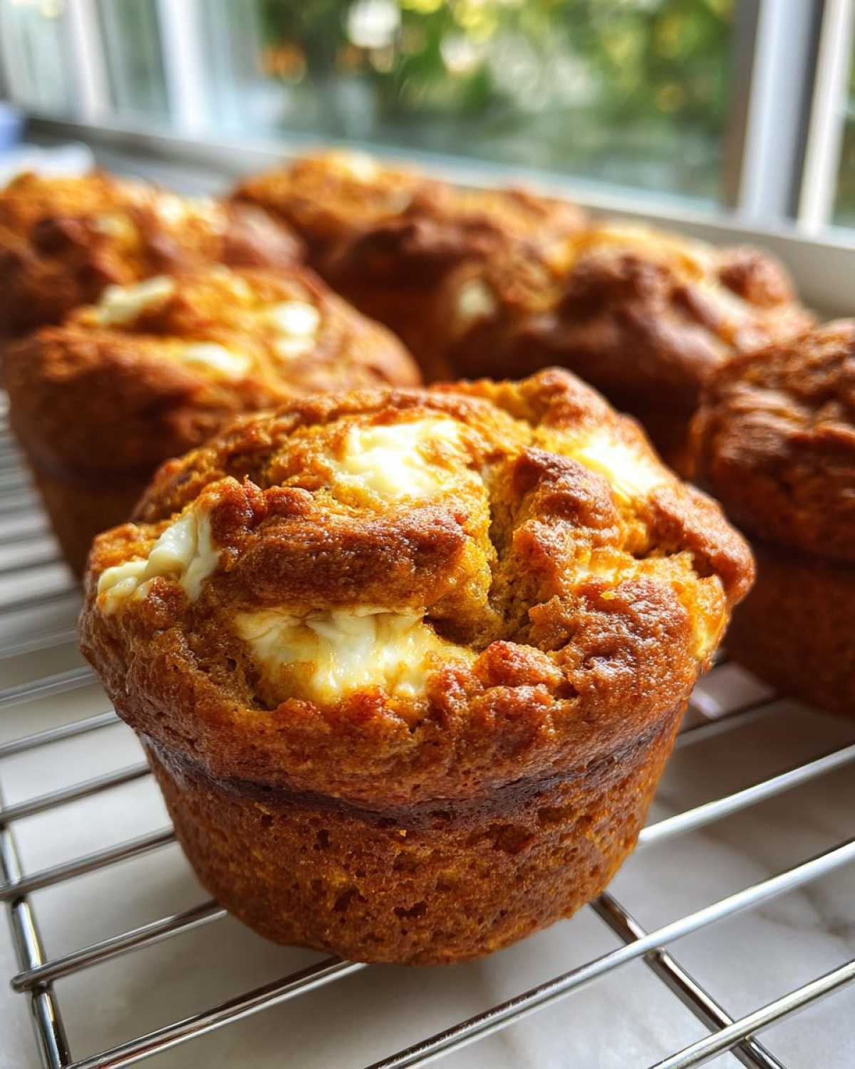 Pumpkin Cream Cheese Muffins - detail 4