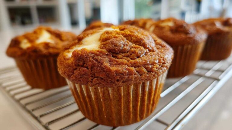 Pumpkin Cream Cheese Muffins
