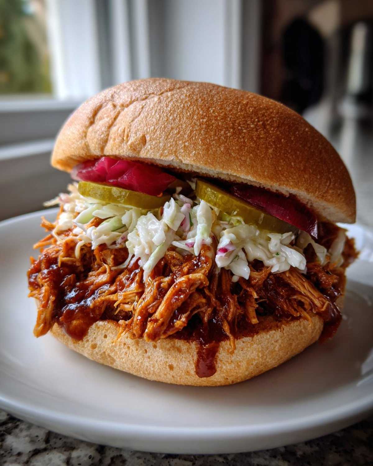 Smoky BBQ Jackfruit Sandwiches - detail 1