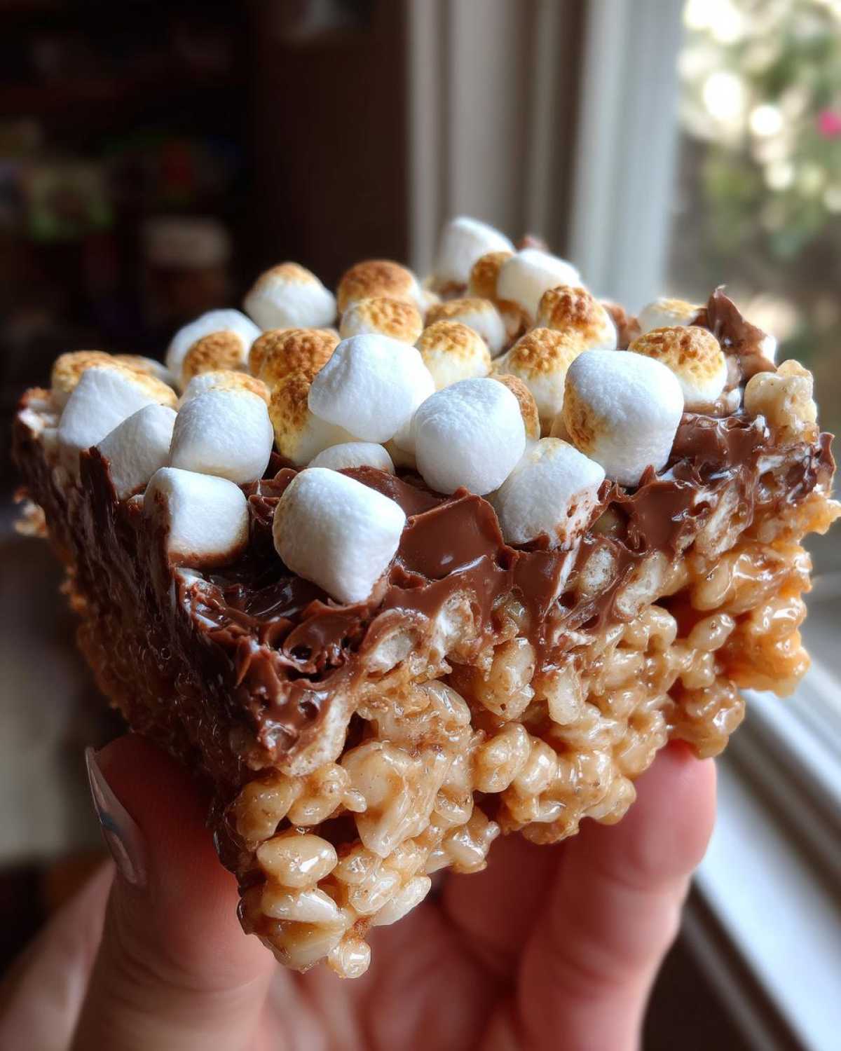 S’mores Rice Krispie Treats - detail 2