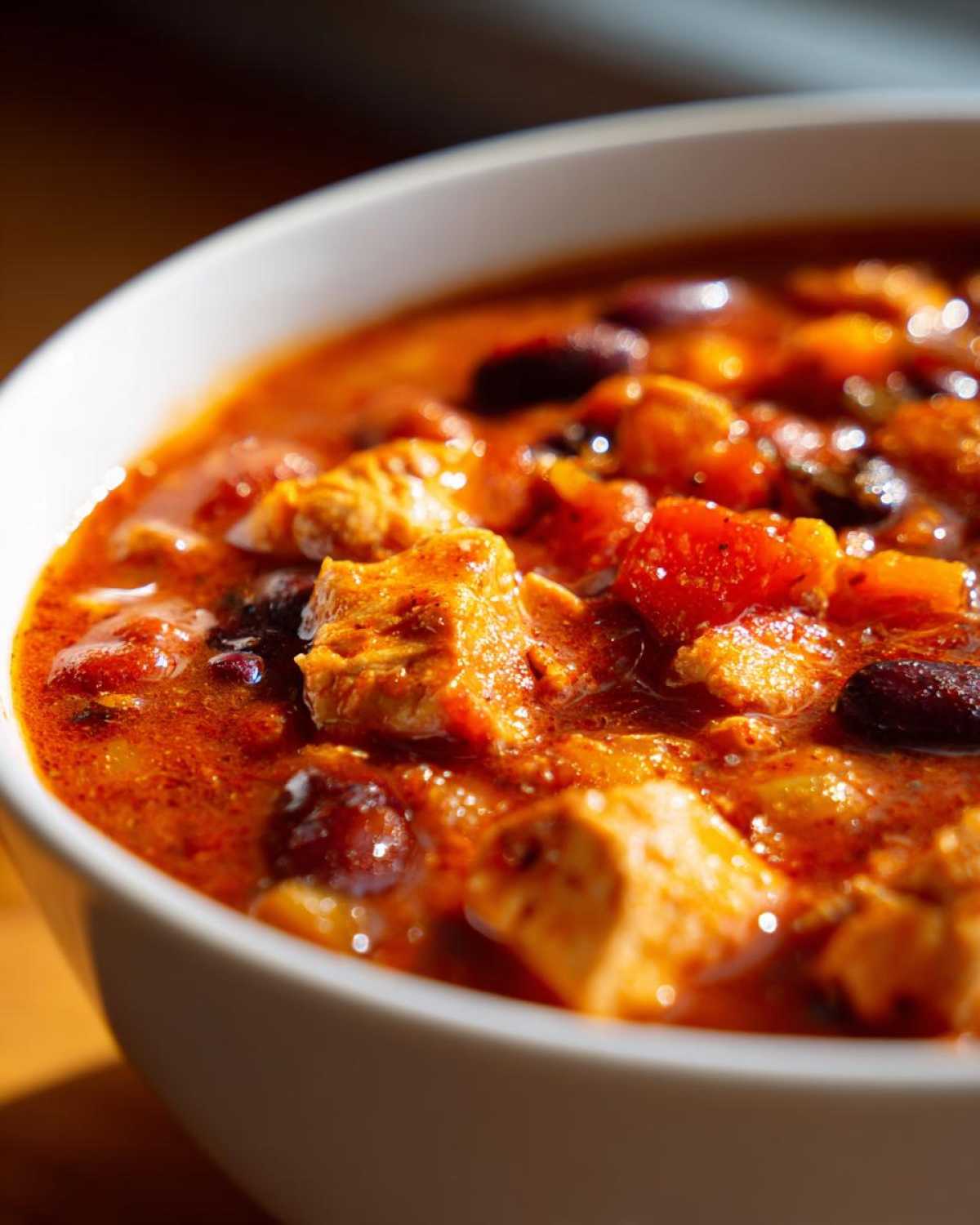 Southwestern Chicken Chili - detail 1