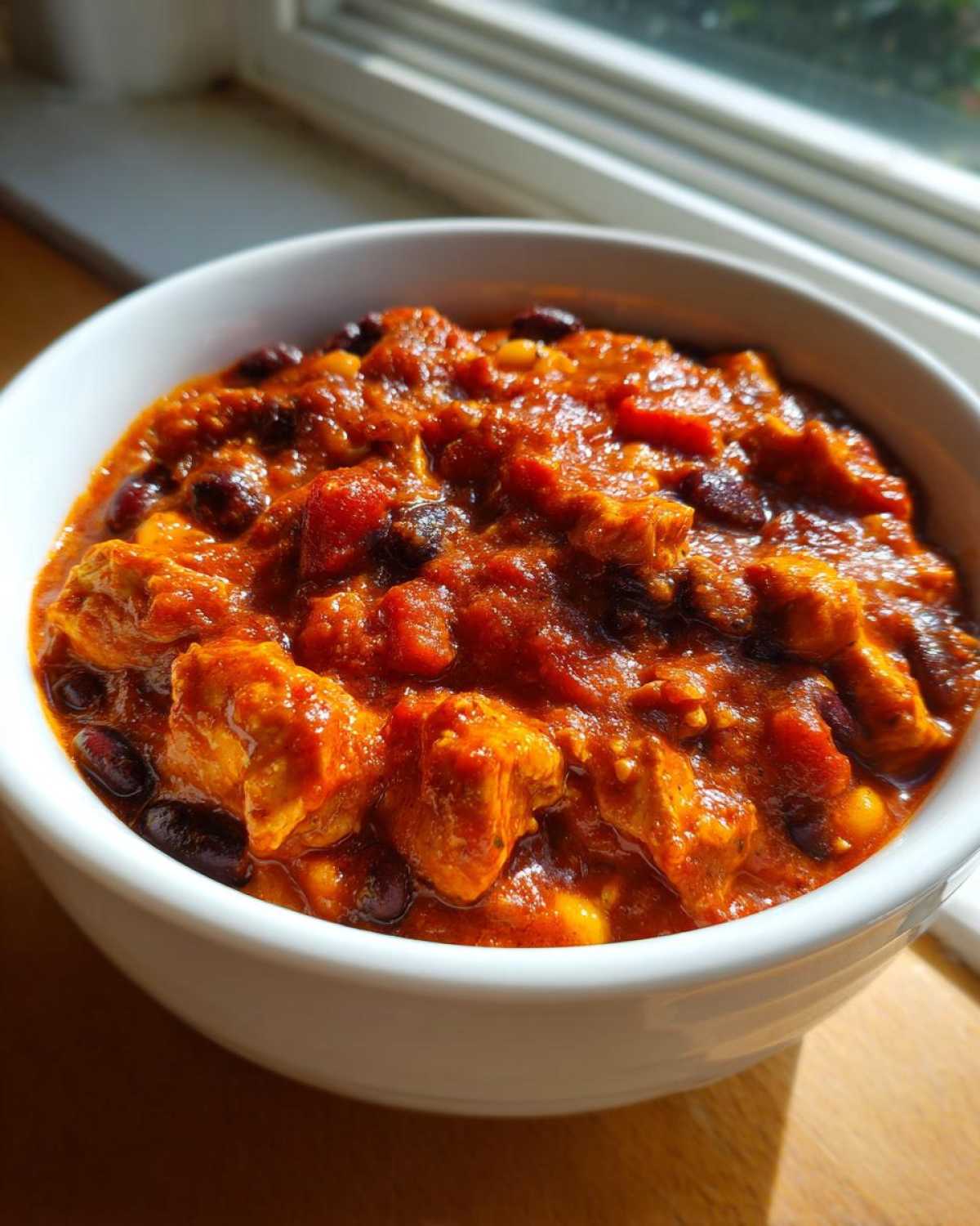 Southwestern Chicken Chili - detail 2