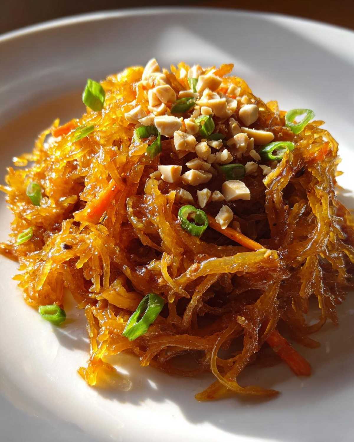 Spaghetti Squash Pad Thai - detail 4