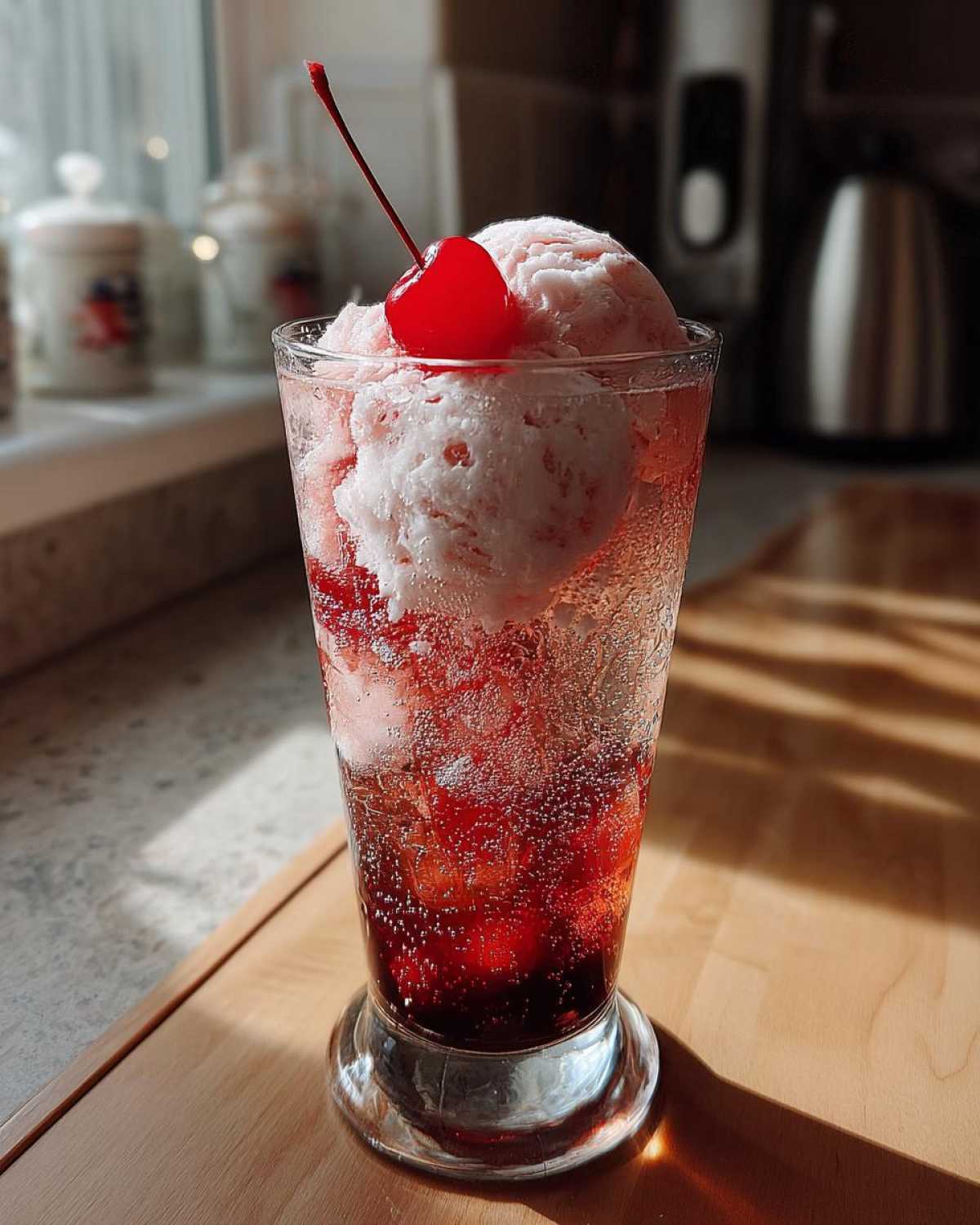 Sparkling Shirley Temple Float - detail 1