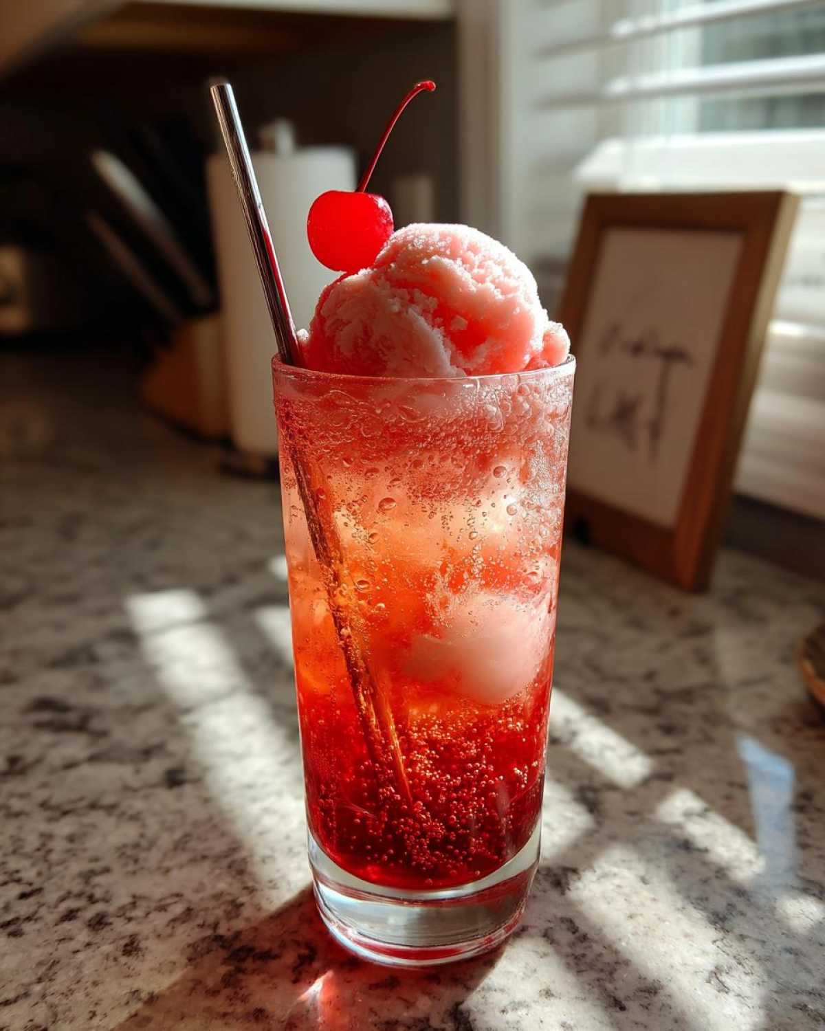 Sparkling Shirley Temple Float - detail 3