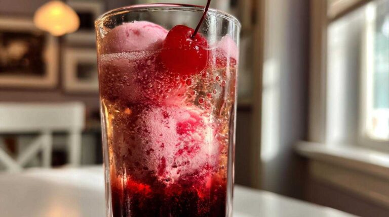 Sparkling Shirley Temple Float
