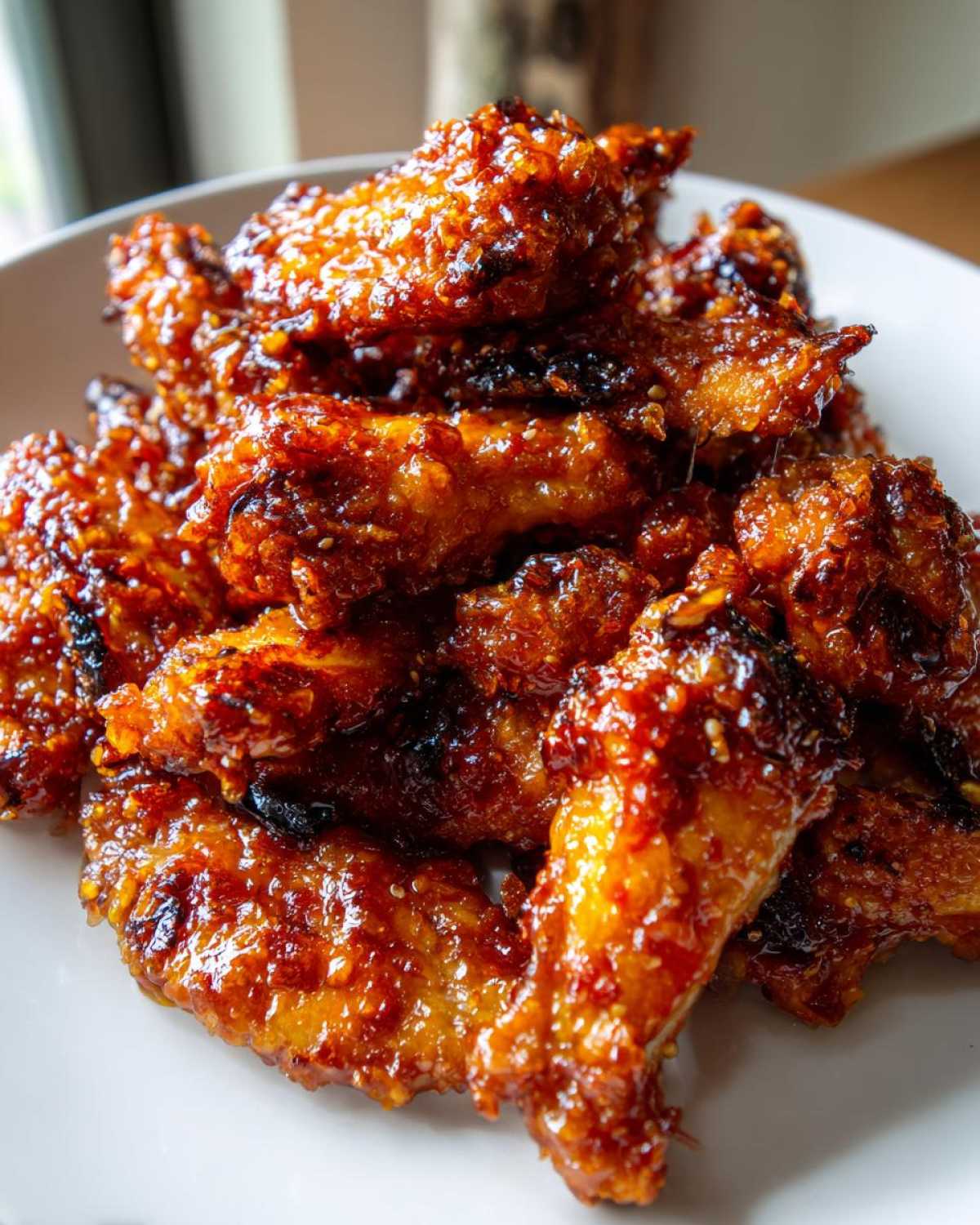 Spicy Honey Garlic Chicken Wings - detail 2