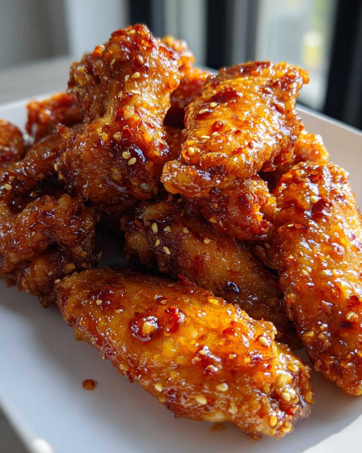 Spicy Honey Garlic Chicken Wings - detail 3
