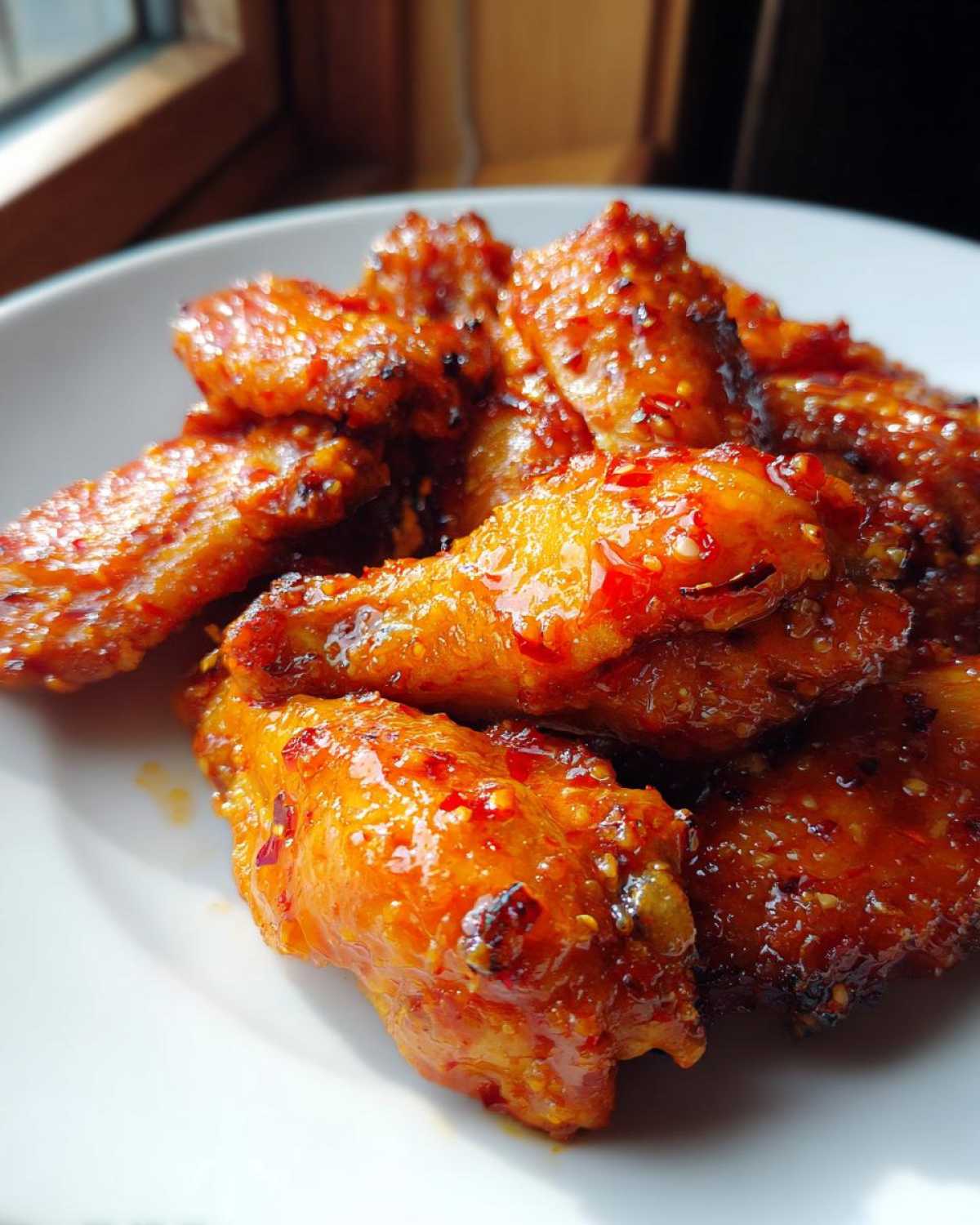 Spicy Honey Garlic Chicken Wings - detail 4