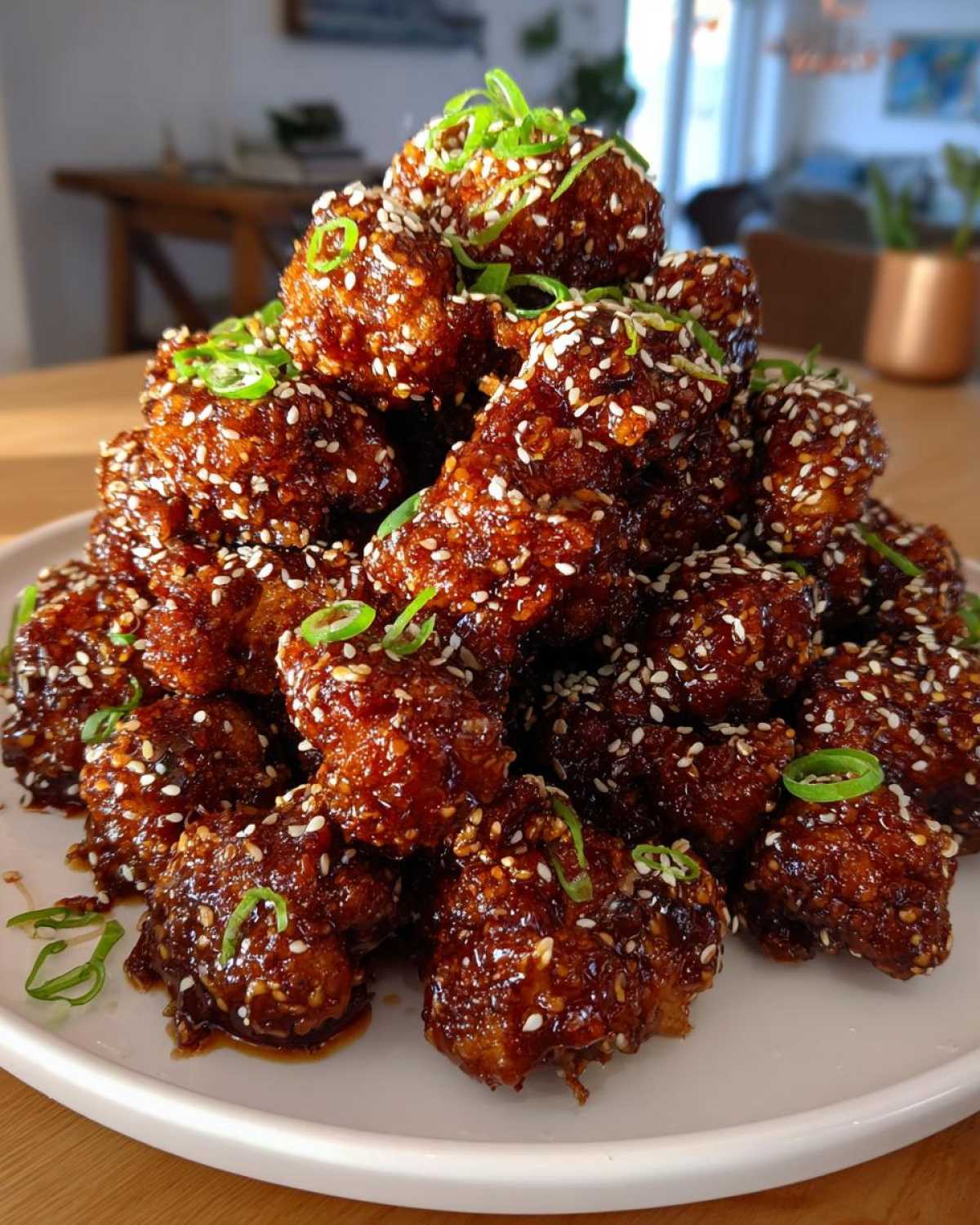 Sticky Sesame Cauliflower Bites - detail 3
