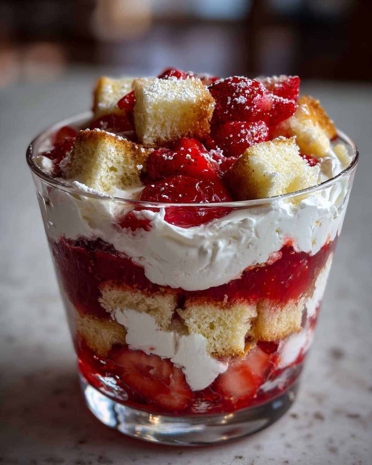 Strawberry Shortcake Trifles - detail 3