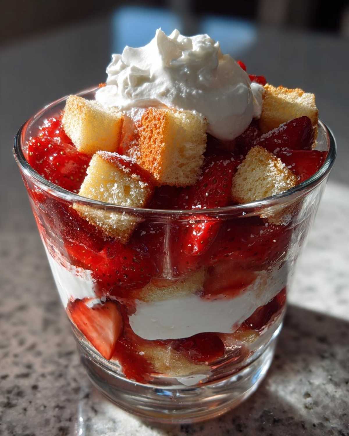 Strawberry Shortcake Trifles - detail 4
