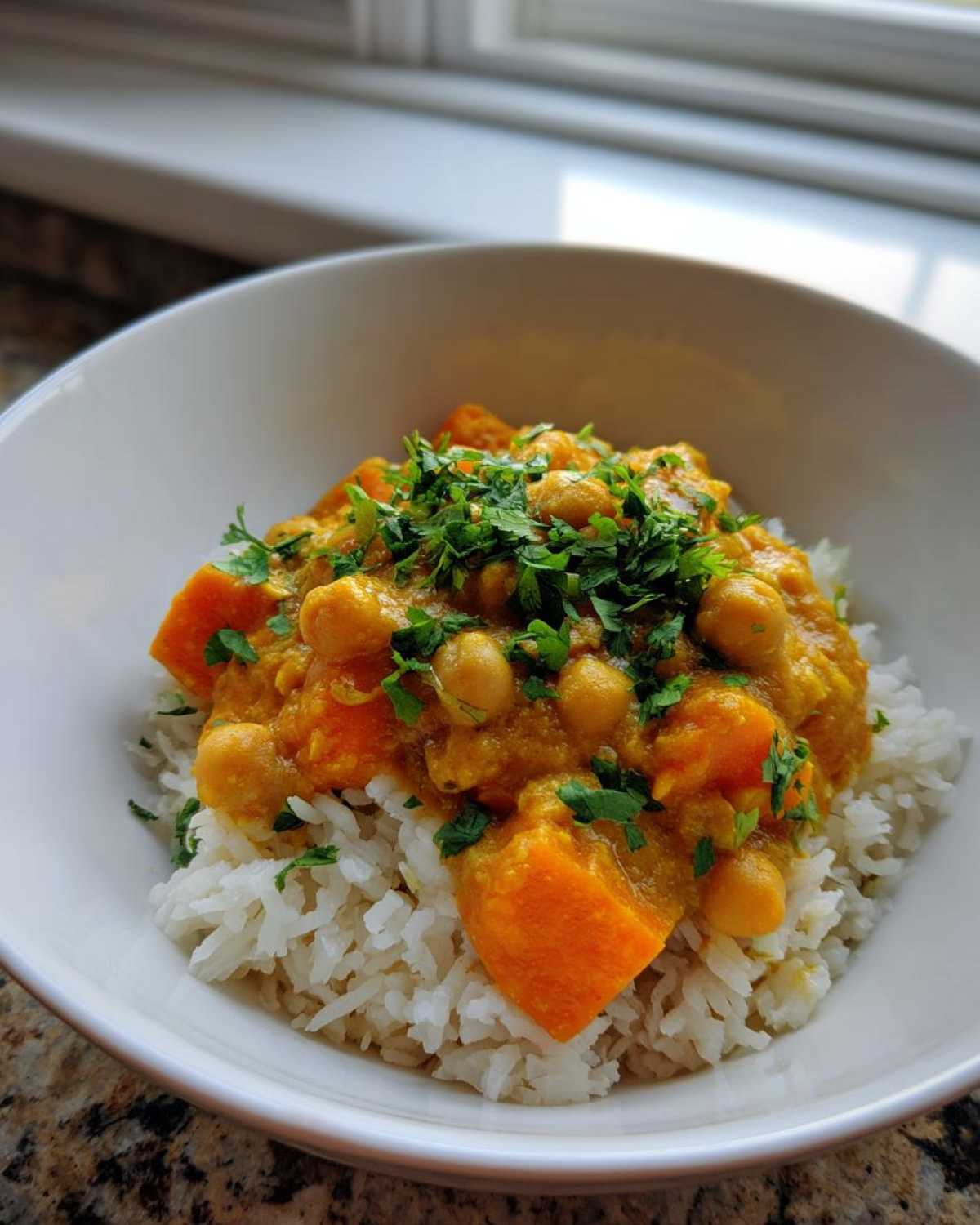Sweet Potato & Chickpea Curry - detail 4