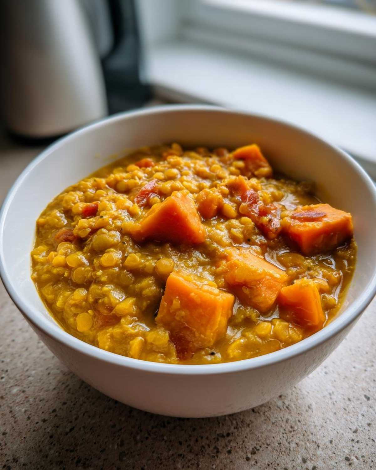 Sweet Potato Lentil Curry - detail 3
