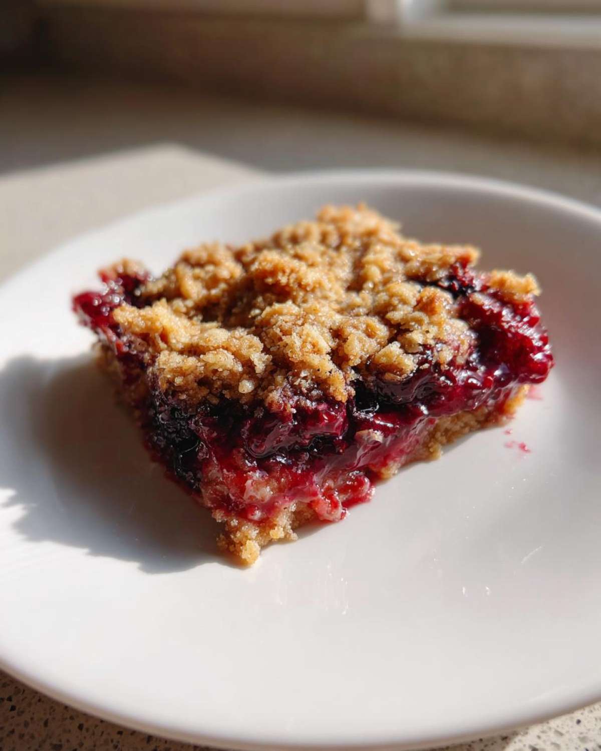 Triple Berry Crisp - detail 2