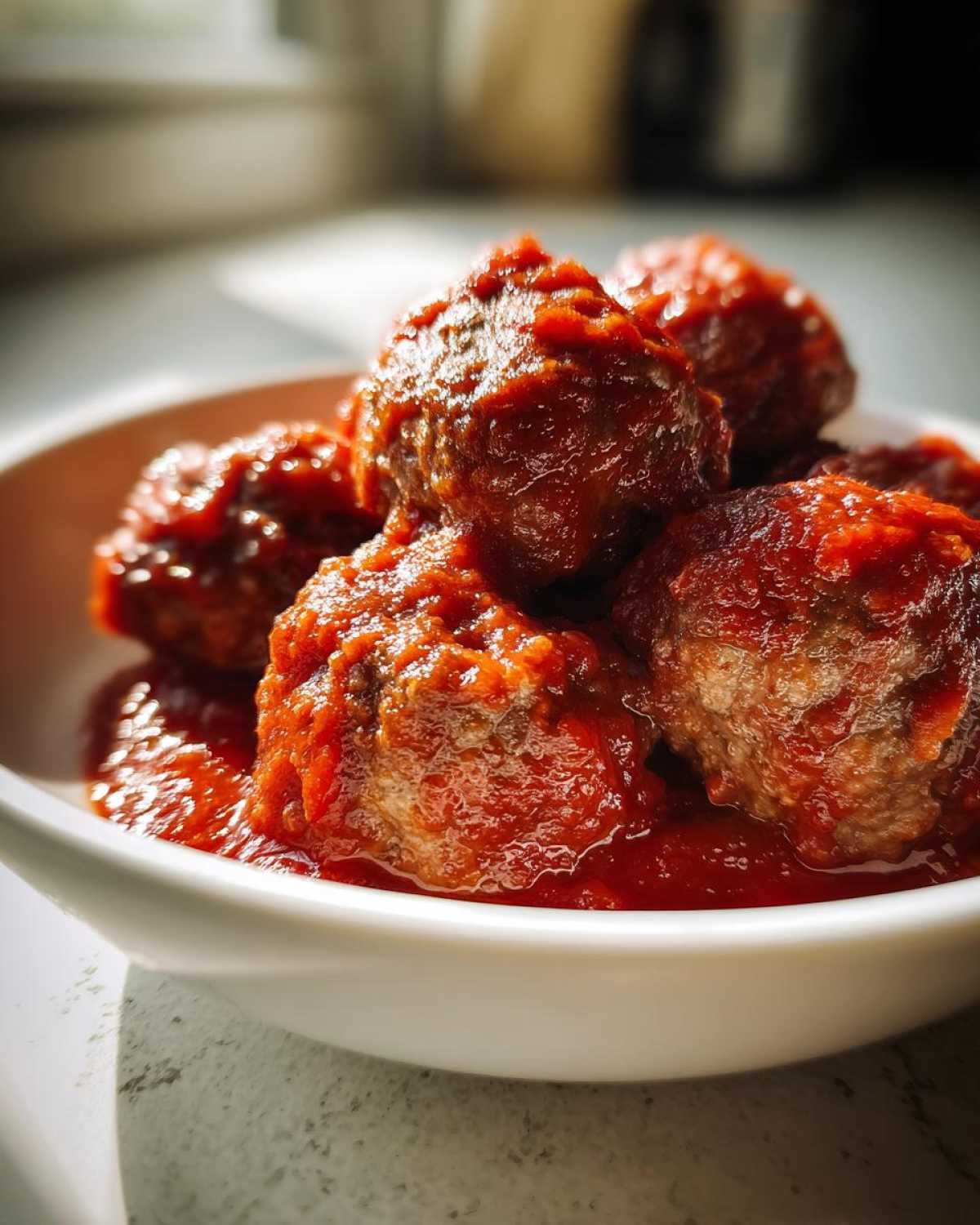 Turkey Meatballs in Marinara - detail 4