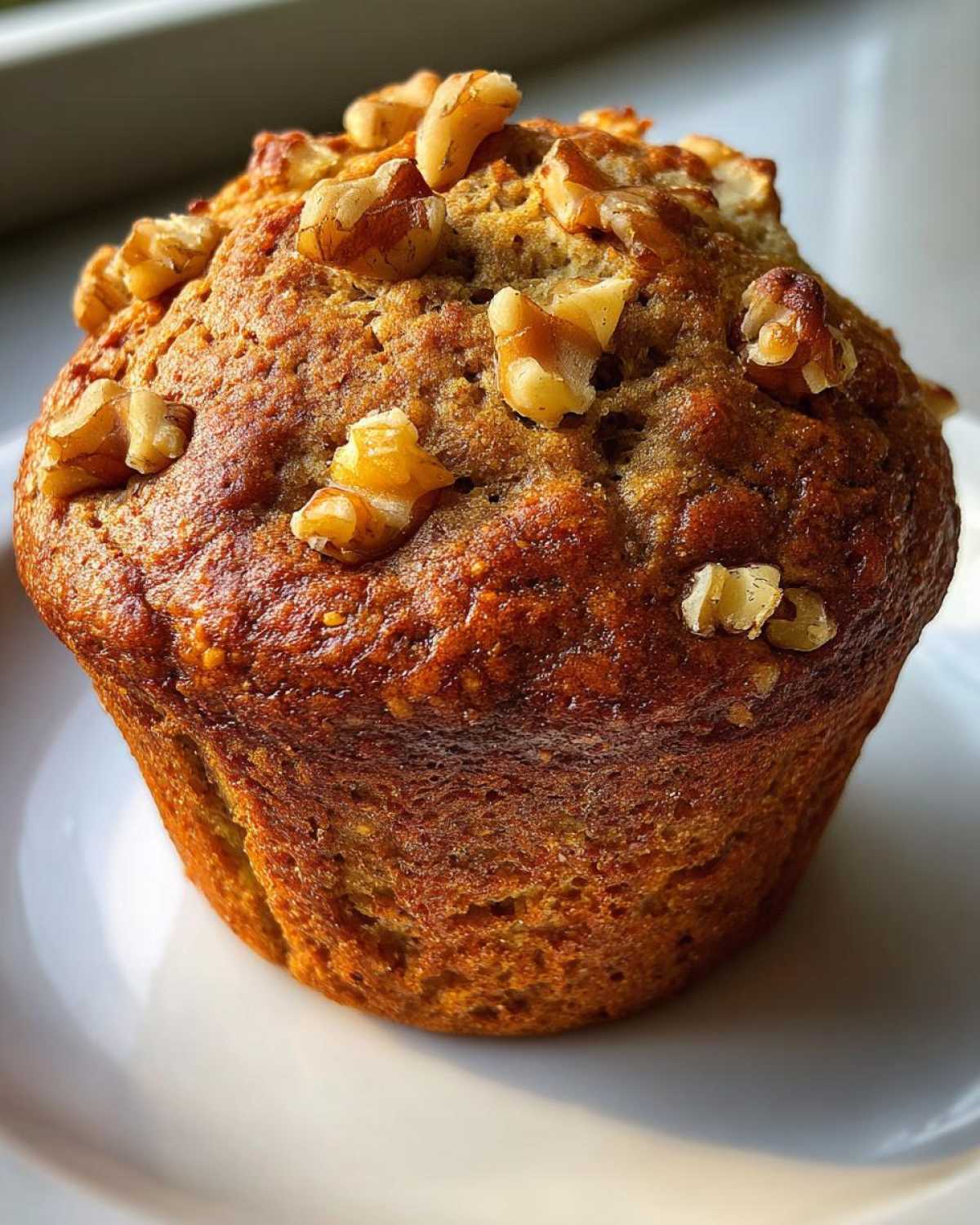 Vegan Banana Nut Muffins - detail 4