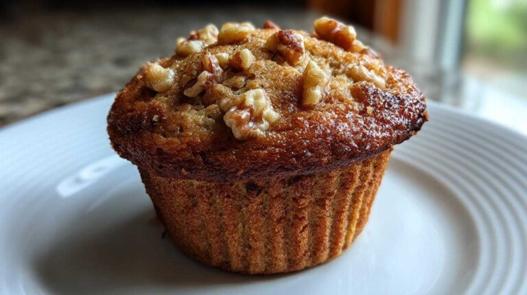 Amazing 180 Calorie Vegan Banana Nut Muffins Vegan Banana Nut Muffins