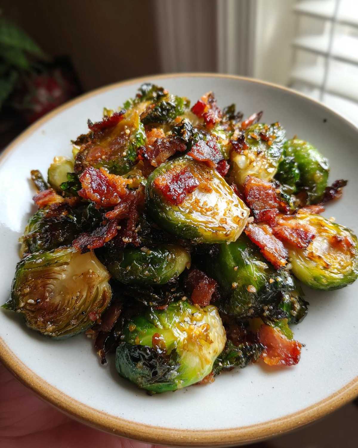 Brown Sugar Bacon Brussels Sprouts - detail 2