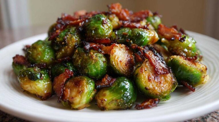 Brown Sugar Bacon Brussels Sprouts