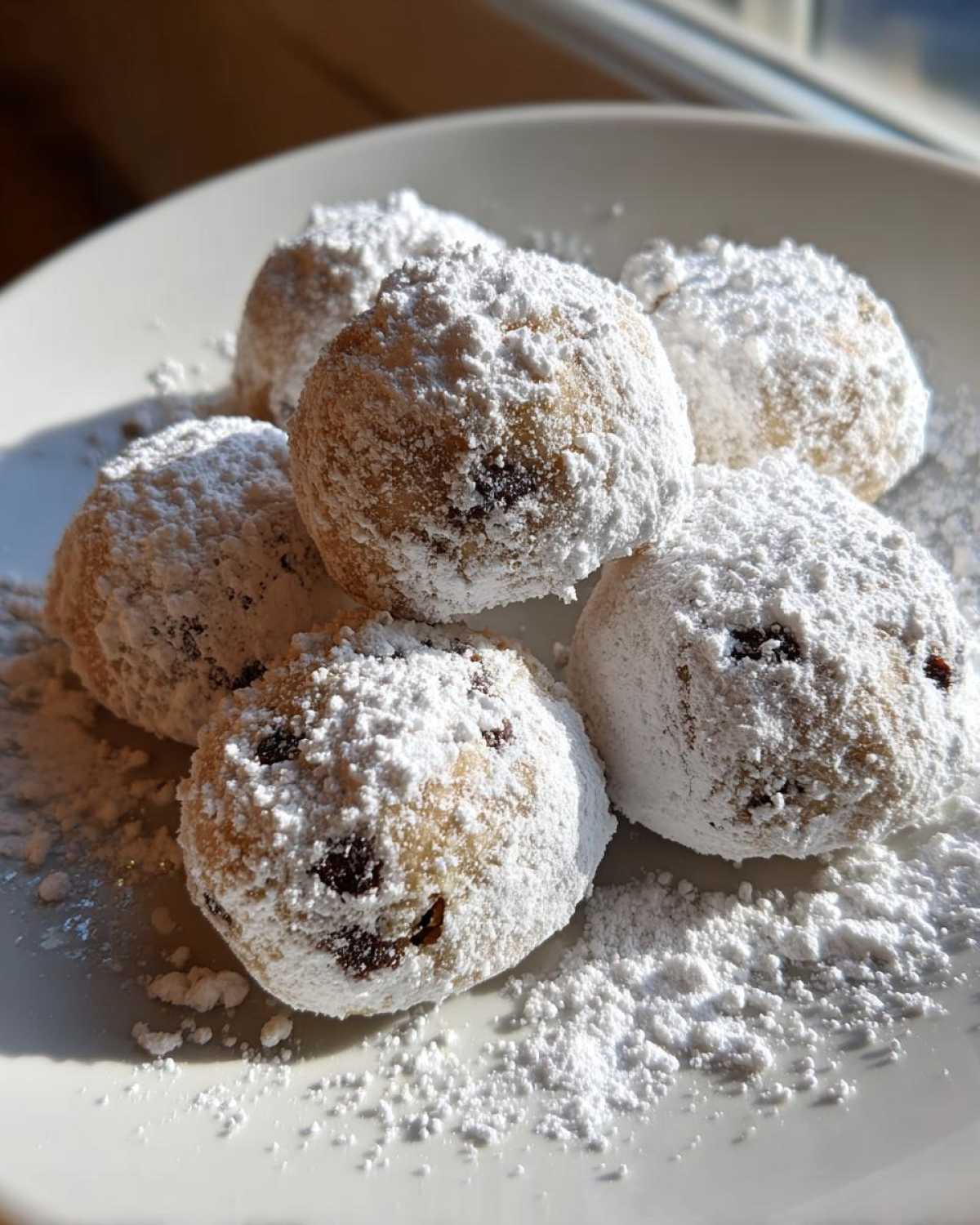 Chocolate Chip Snowball Cookies - detail 3