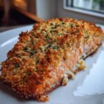 Crispy Parmesan Crusted Salmon