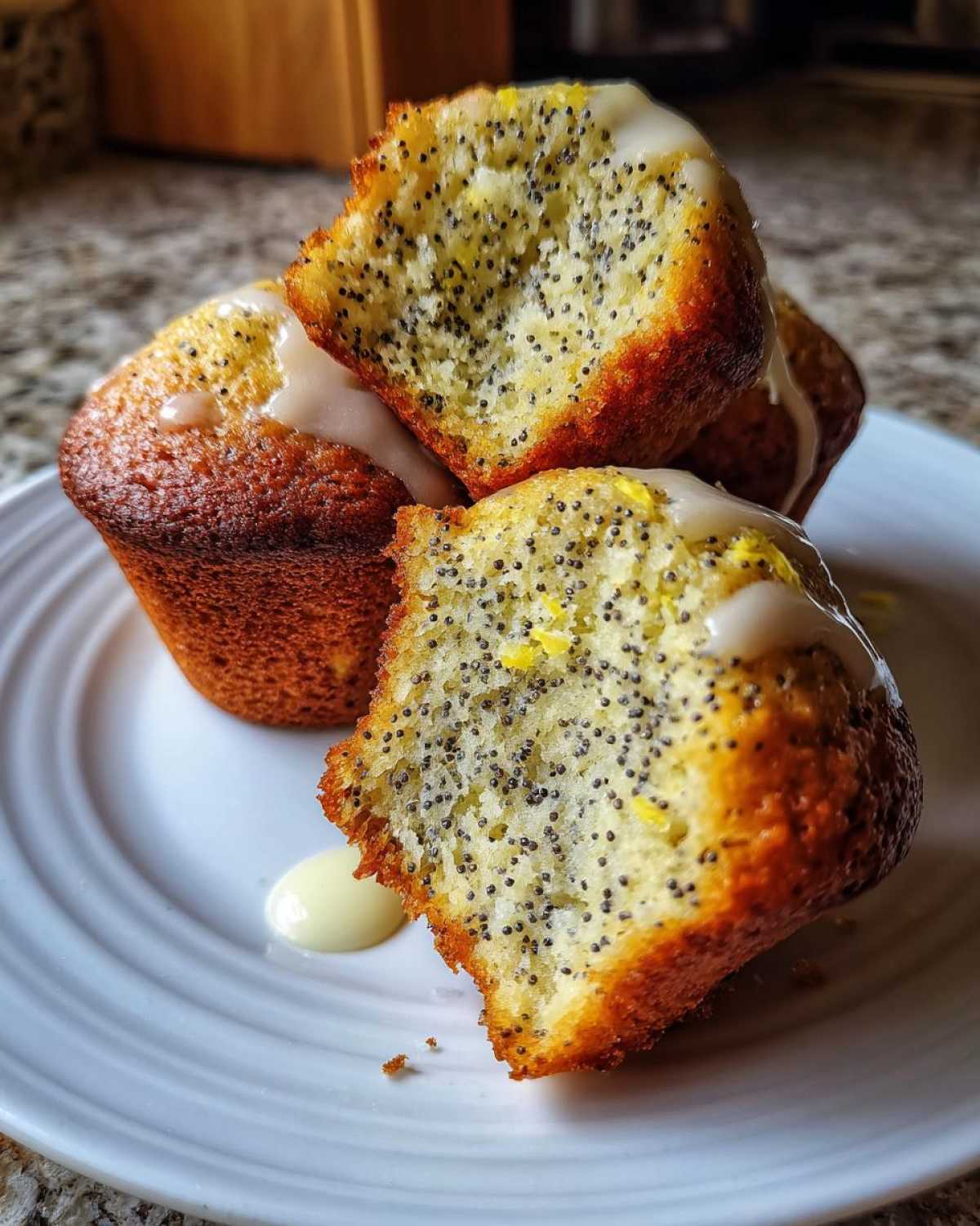 Lemon Poppy Seed Muffins - detail 2