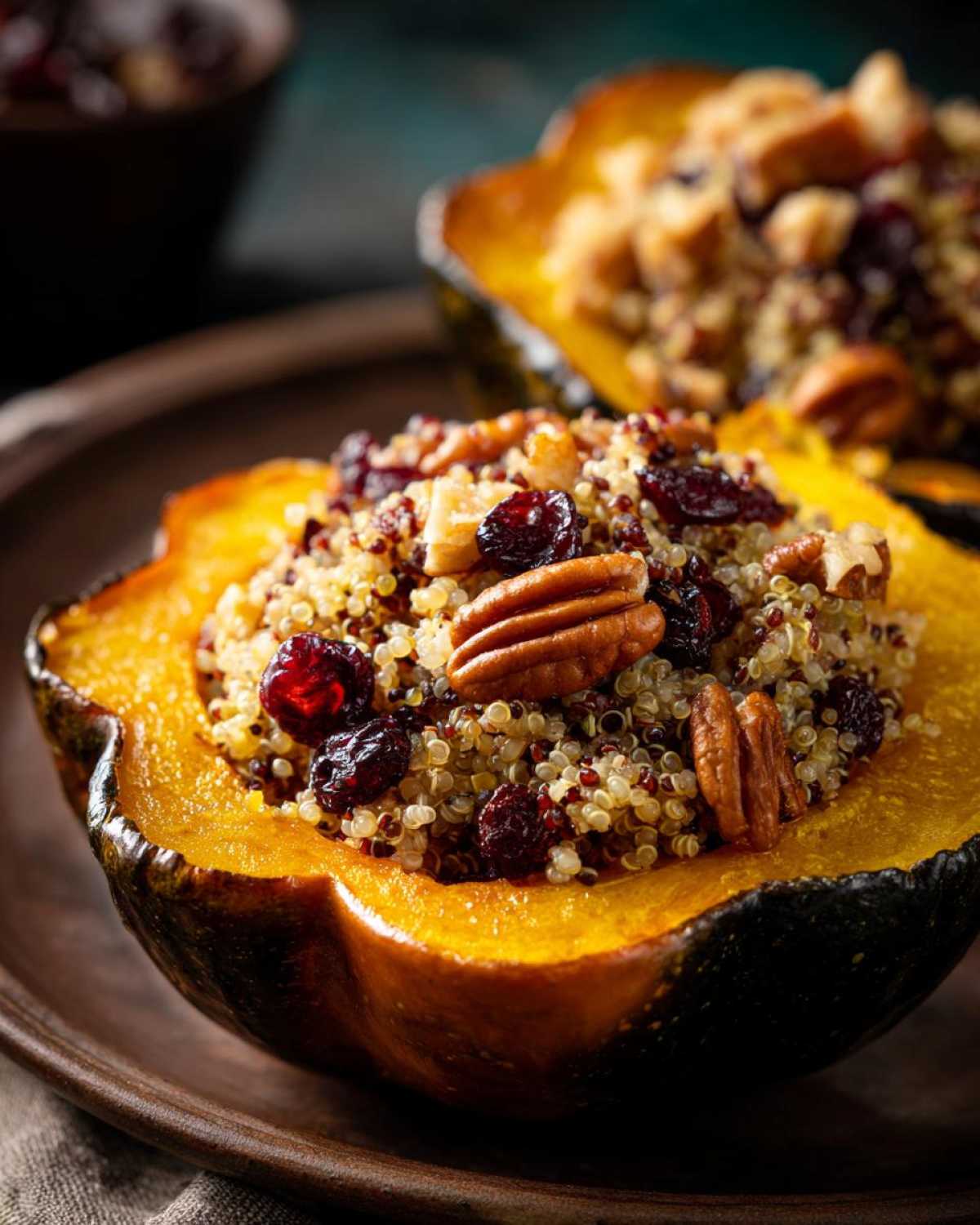 Stuffed Acorn Squash with Quinoa - detail 3