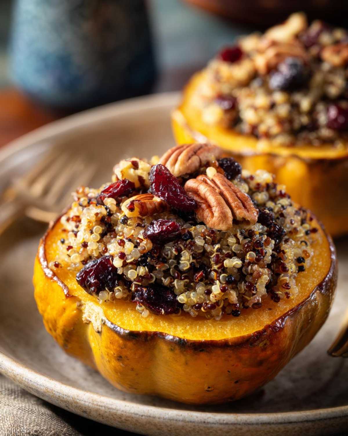 Stuffed Acorn Squash with Quinoa - detail 4